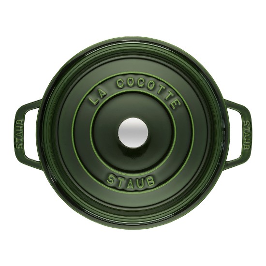 Cocotte lonac za kuvanje od livenog gvožđa 24 cm/3,8 l, Basil - Staub