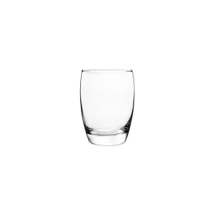 Set of 3 drinking glasses, 270 ml, made of glass - Borgonovo