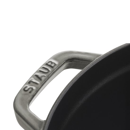 Cocotte cooking pot made of cast iron 20 cm/2.2 l, <<Graphite Grey>> - Staub