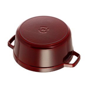 Cocotte vārīšanas katls, čuguns, 26cm/5.2L, Grenadine - Staub