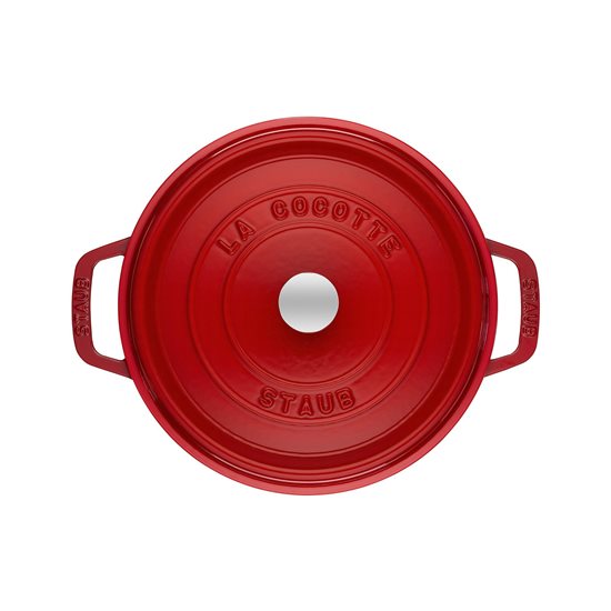 Öntöttvasból készült kókuszfőző edény 24 cm/3,8 l, Cherry - Staub