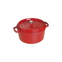 Cocotte cooking pot made of cast iron 20 cm/2.2 l, <<Cherry>> - Staub
