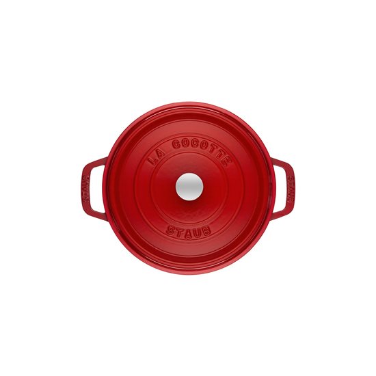 Cocotte cooking pot, cast iron, 20cm/2.2L, Cherry - Staub