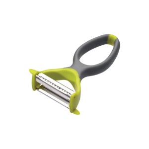 2 in 1 peeler, with stainless steel blades - Colourworks