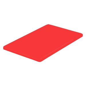 Cutting board, plastic, 60 x 40 cm, red - "de Buyer" brand