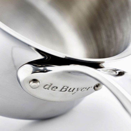 5-Ply sauté pan, 24cm/3L, stainless steel, "Affinity" - de Buyer