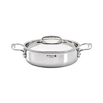 "Affinity" sauté pan with 2  handles, 24 cm / 3 l, stainless steel - "de Buyer" brand