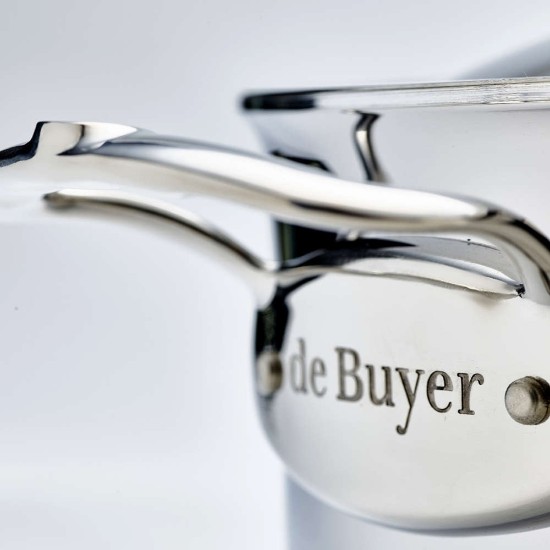 "Affinity" saucepan with lid, 16 cm / 1.8 l, stainless steel - "de Buyer" brand