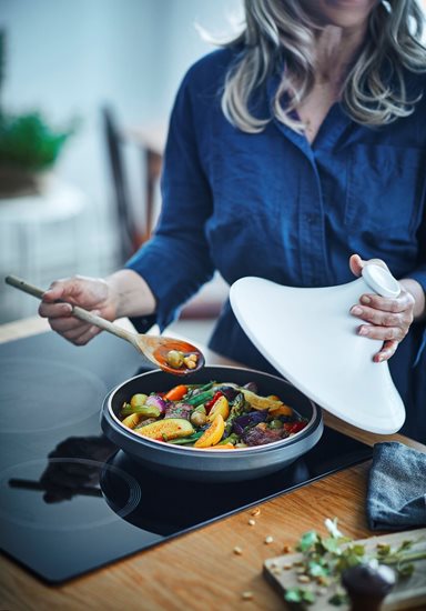 "Delight" Tajine, 27.5 cm/2 l, White&Slate - Emile Henry