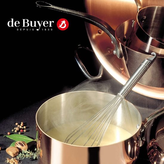 Saucepan, 14 cm/ 1.2 l, <<Inocuivre>>, copper-stainless steel - de Buyer brand