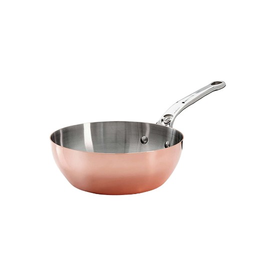 Sauteuse conique "Inocuivre", 20 cm / 1,7 l - Marque "de Buyer"