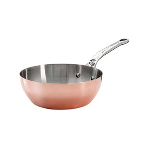 "Inocuivre" conical saute pan, 24 cm / 3.1 l  - "de Buyer" brand