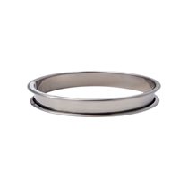 Tart mold, stainless steel, 30 cm - "de Buyer" brand
