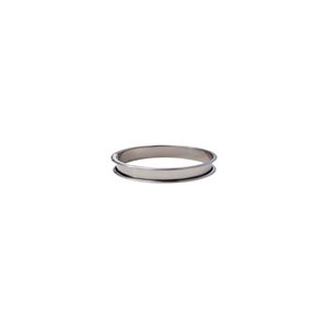 Tart mold, 12 cm, stainless steel - "de Buyer" brand