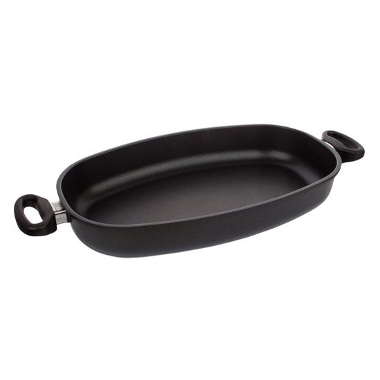 Roast tray, aluminum, 40 x 24 cm - AMT Gastroguss