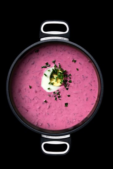 Saucepan, aluminum, 24 cm / 4.1 L, induction - AMT Gastroguss