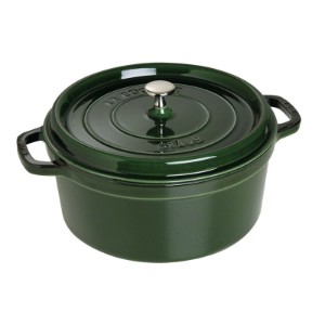 Cocotte cooking pot made of cast iron 28 cm/6.7 l, <<Basil>> - Staub