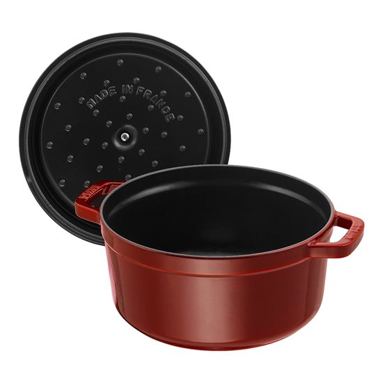 Cocotte cooking pot, cast iron, 28 cm/6.7L, Grenadine - Staub 