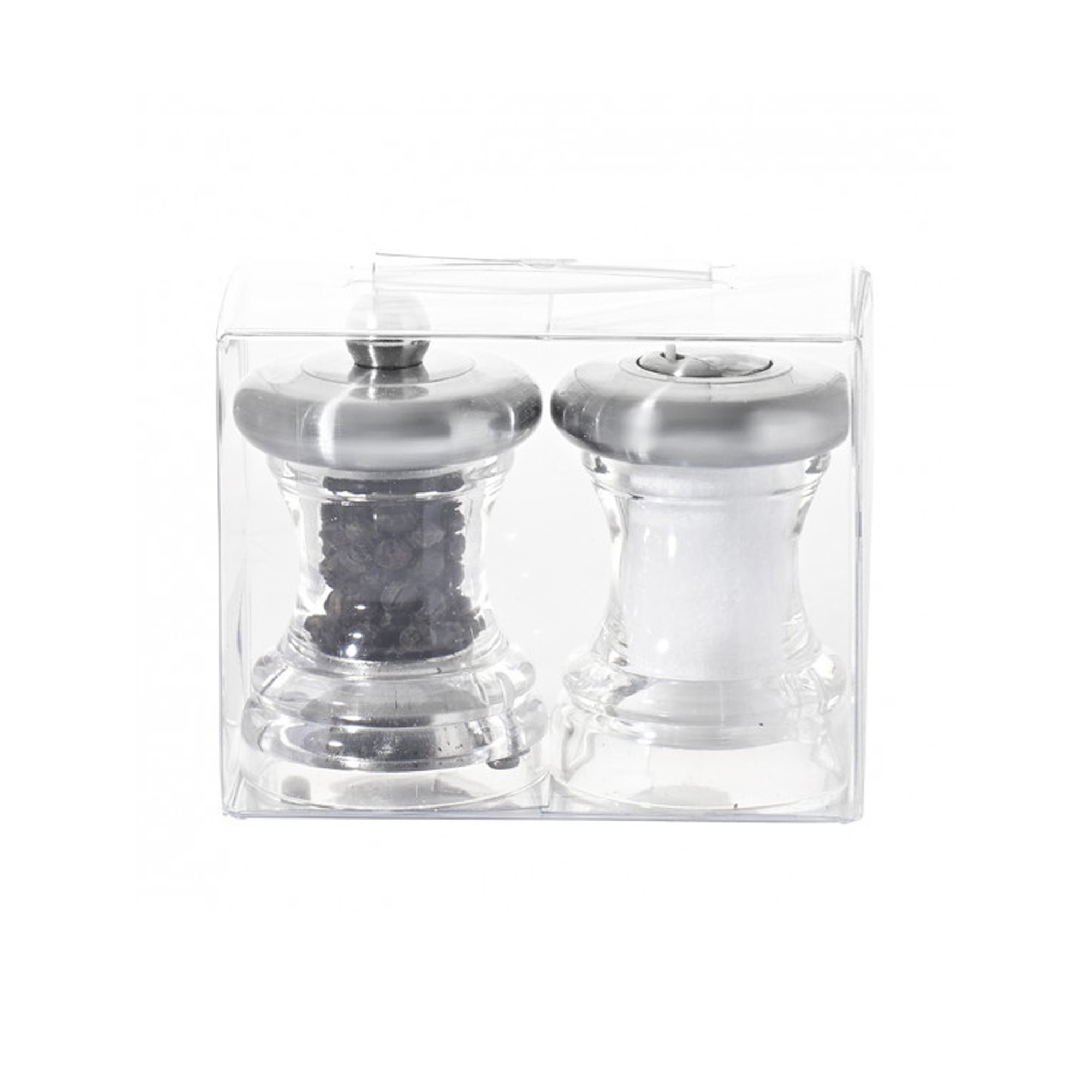 Set of pepper grinder and salt shaker, Volte, 7 cm - Marlux
