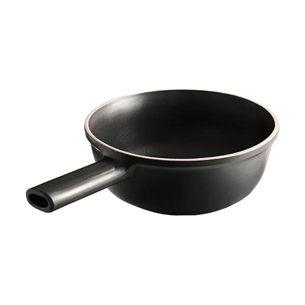 Ceramic Cocotte cooking pot, 22.5cm/2L, Delight, Sienna - Emile