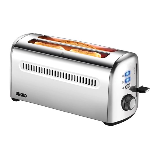 Toaster Retro with 2 long slots, 1500 W - UNOLD brand