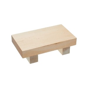 Sushi serving table, 21 x 12 cm, birch wood - by Kitchen Craft