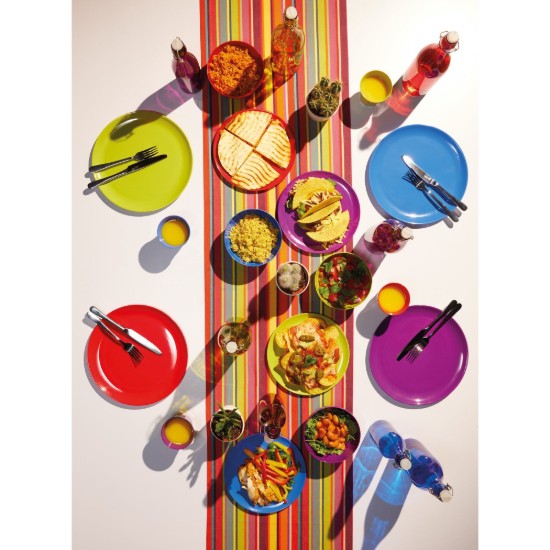 Zestaw 4 talerzy obiadowych z melaminy, 28 cm - Colourworks