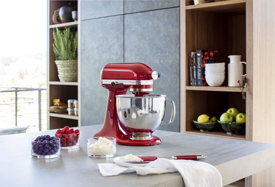 Meascthóir Artisan 4.8L, Samhail 125, Empire Red - KitchenAid