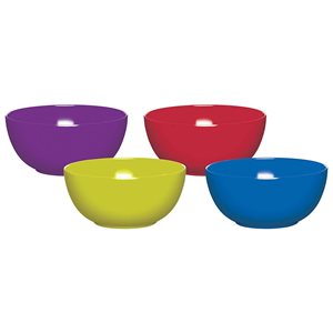 Set of 4 bowls, 15 cm, made from melamine - by Kitchen Craft