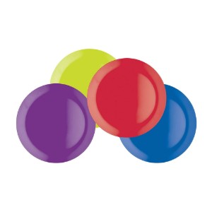 Set van 4 borden van melamine, 23 cm - van Kitchen Craft