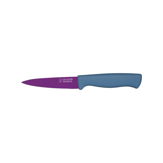 Knife for peeling fruits/vegetables, 9.5 cm, Purple - by Kitchen Craft