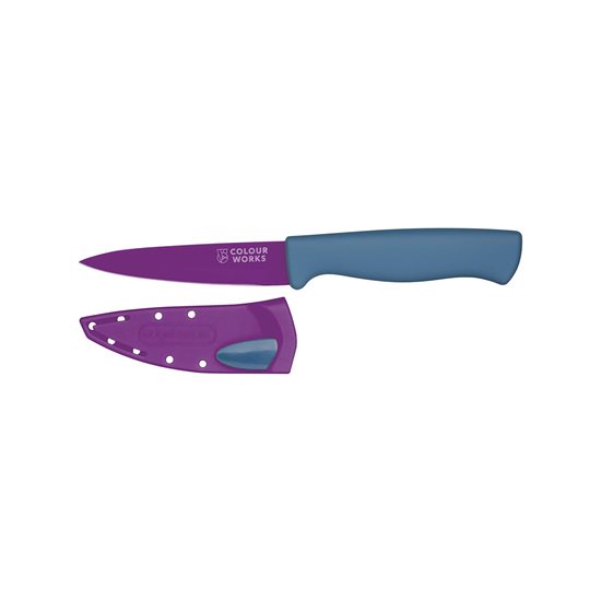 Knife for peeling fruits/vegetables, 9.5 cm, Purple - by Kitchen Craft