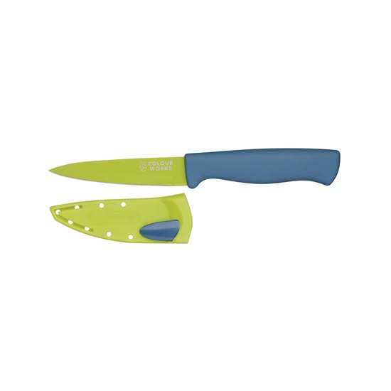 Peeling knife for peeling fruits/vegetables, 9.5 cm, Green - by Kitchen Craft