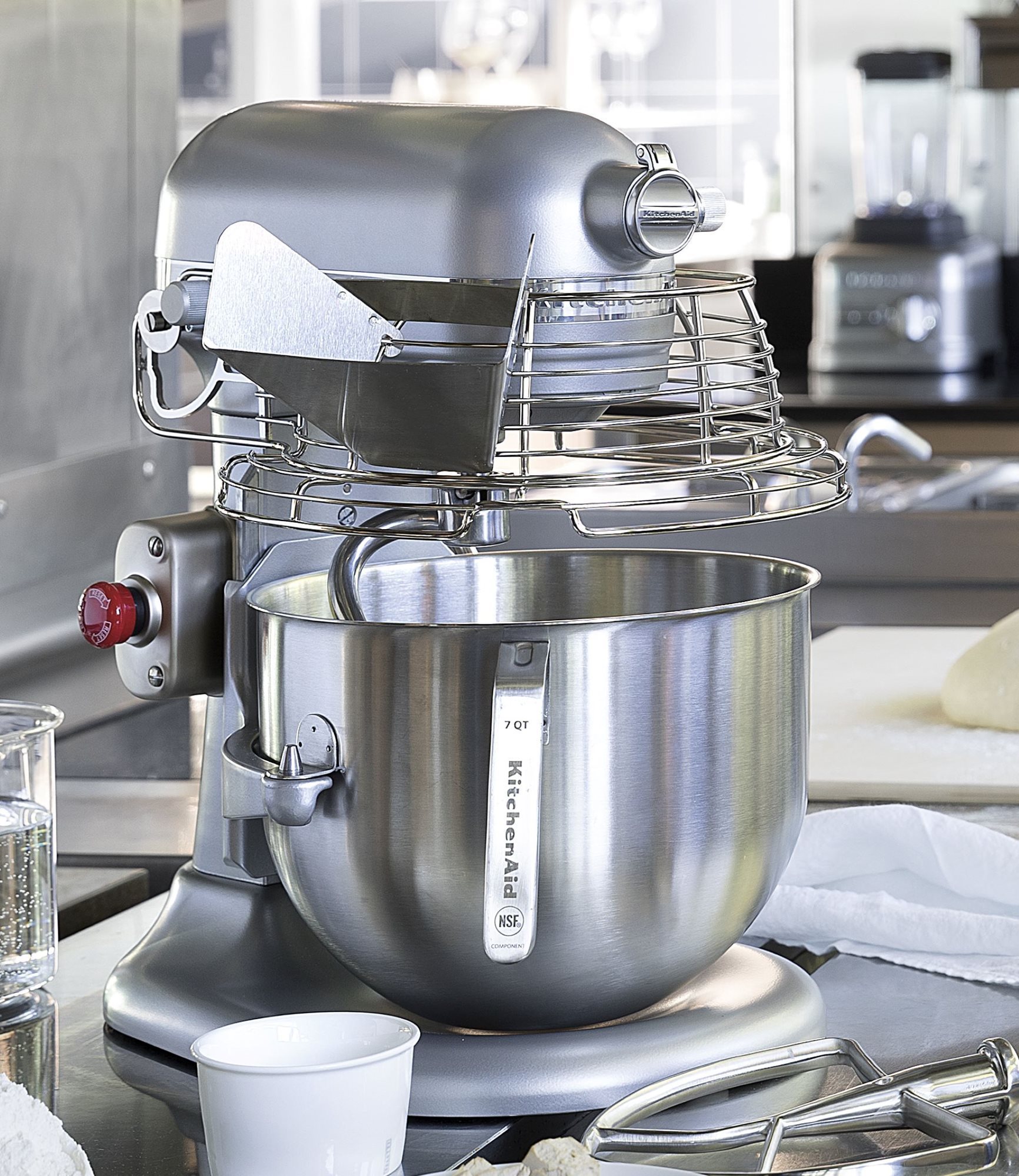 manuskript serviet stål Professional Mixer 6,9 L, colour ''Silver'' - KitchenAid | KitchenShop