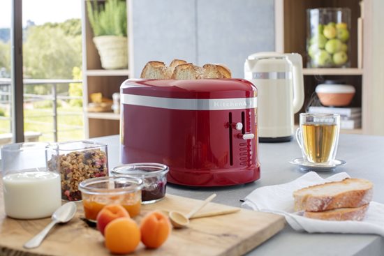 Divu vietu tosteris, Design, Empire Red - KitchenAid