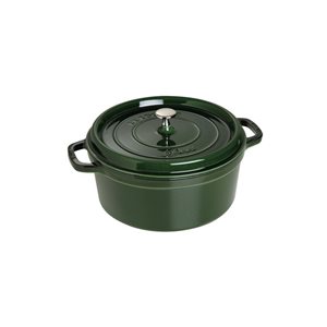 Cocotte cooking pot, cast iron, 20 cm/2.2 l, Basil - Staub
