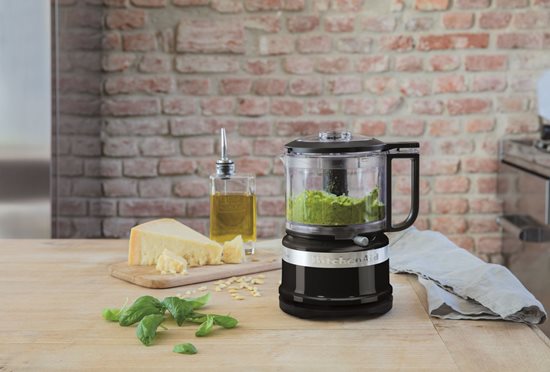 Mini pārtikas smalcinātājs, 0,83 l, 240 W, Classic, Onyx Black - KitchenAid