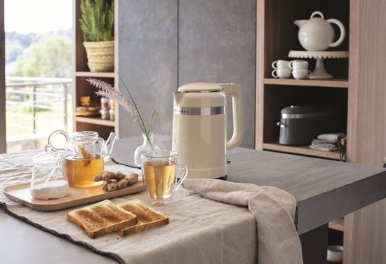 Ηλεκτρικός βραστήρας "Design", 1,5 L, Almond Cream - KitchenAid