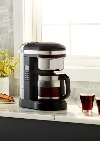 Programozható kávéfőző, 1,7 L, 1100 W, Onyx Black - KitchenAid