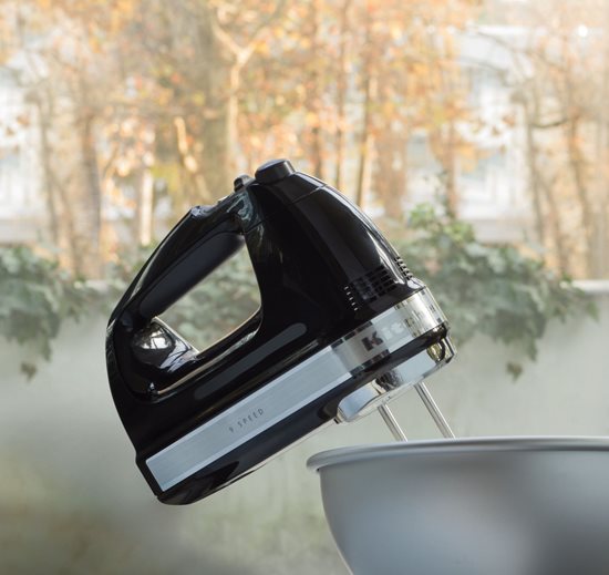 Håndmixer, 9 hastighedsindstillinger, 85W, "Onyx Black" farve - KitchenAid mærke