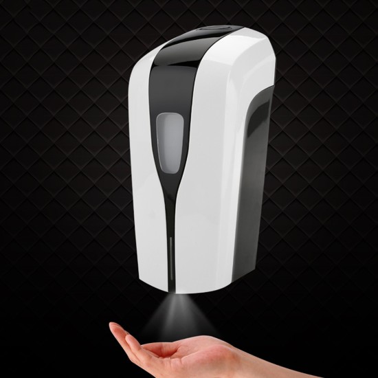 Distributeur automatique de savon liquide/désinfectant, 1 L - Zokura