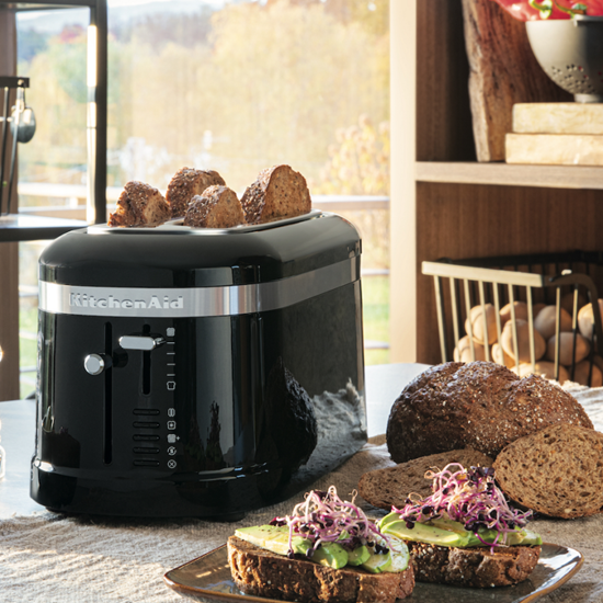 2-spors brødrister, Design, Onyx Black - KitchenAid