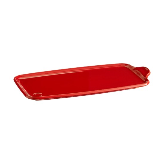 Keramisk tallerken, 31x16cm, Burgundy - Emile Henry