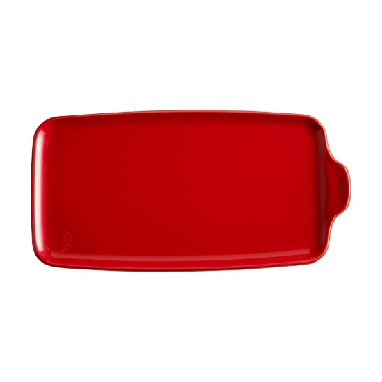 Keramisk tallerken, 31x16cm, Burgundy - Emile Henry