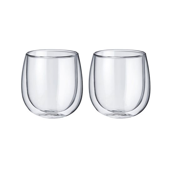 Set of 2 double-walled beakers, 250 ml - Westmark 