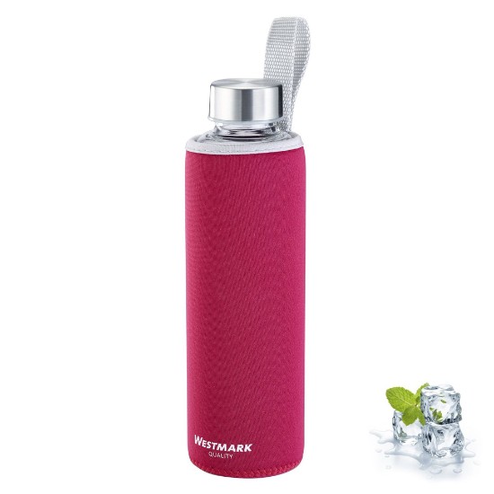 Бутылка для воды "Viva" с текстильным покрытием, 550 мл, Красный - Westmark