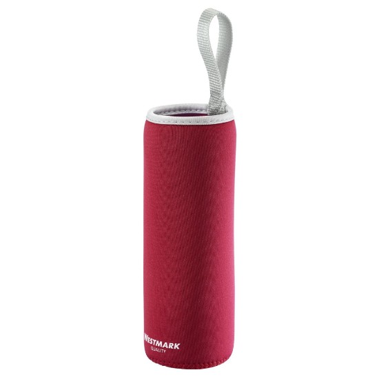 "Viva" water bottle with textile coating, 550 ml, Red - Westmark