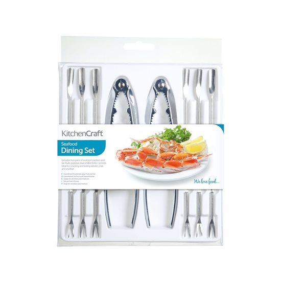 Set de 8 pièces pour servir les fruits de mer - par Kitchen Craft