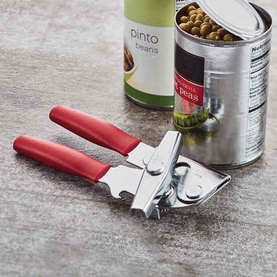 Can opener, 18 cm, Red - by Kitchen Craft