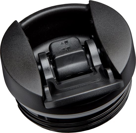 "Easy-Grip Leak-Lock" stainless steel thermo-insulating mug, 470 ml, Black - Aladdin